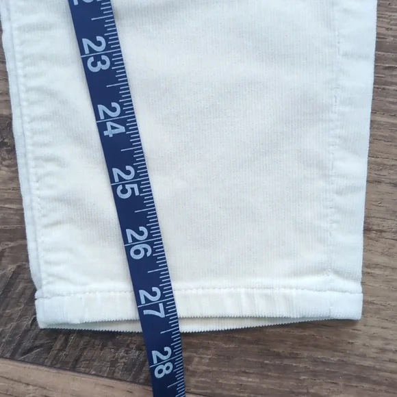 Adriano Goldschmied Moto Stevie ankle pants, mid-rise slim straight corduroy 26R - Picture 7 of 16